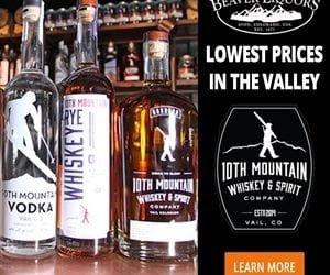 10th Mountain Whiskey Special Pricing only at Beaver Liquors