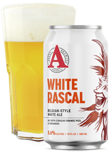 Avery White Rascal Belgian White Ale, $8.99 6pk