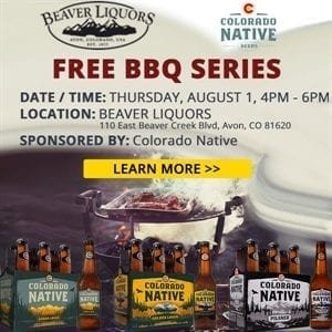 FREE BBQ with Colorado Native Beers @ Beaver Liquors