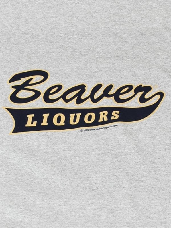 Beaver Liquors Baseball T-shirt