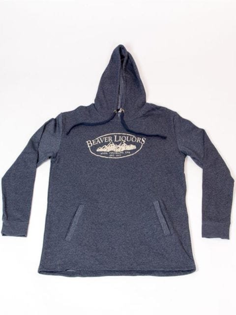 Hooded Oval Logo Sweatshirts - Beaver Liquors